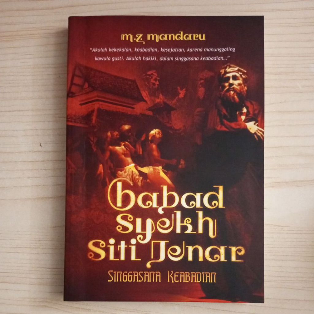 Jual NOVEL BABAD SYEKH SITI JENAR OLEH M Z MANDARU | Shopee Indonesia