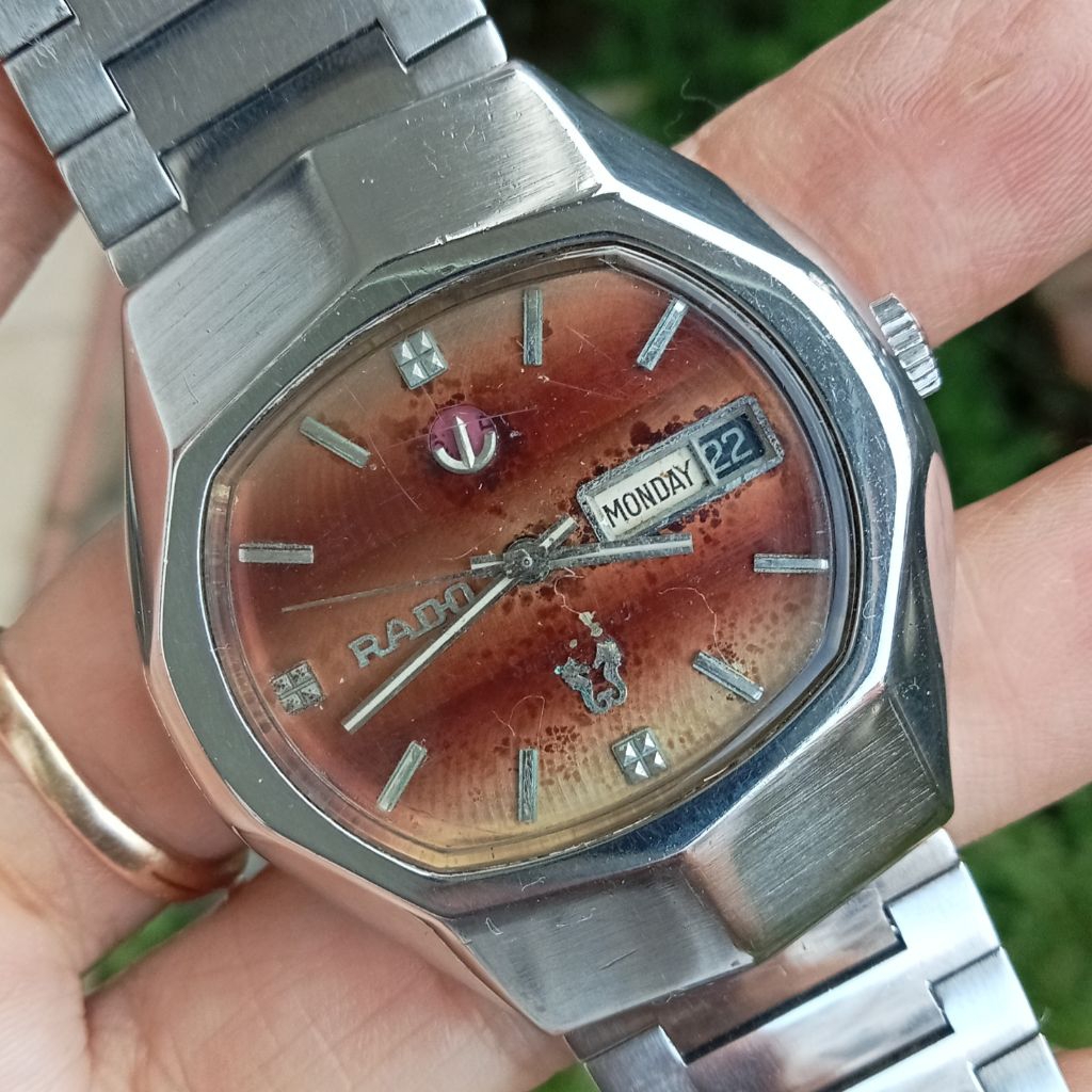 Jual Vintage Rare Rado Sapphire Horse Automatic 26 Jewels | Shopee ...