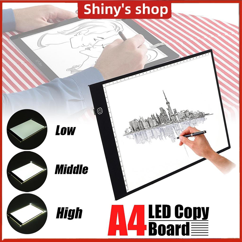 Jual A3/A4 LED Drawing Tracing Board Stensil Board Papan Jiplak Gambar ...
