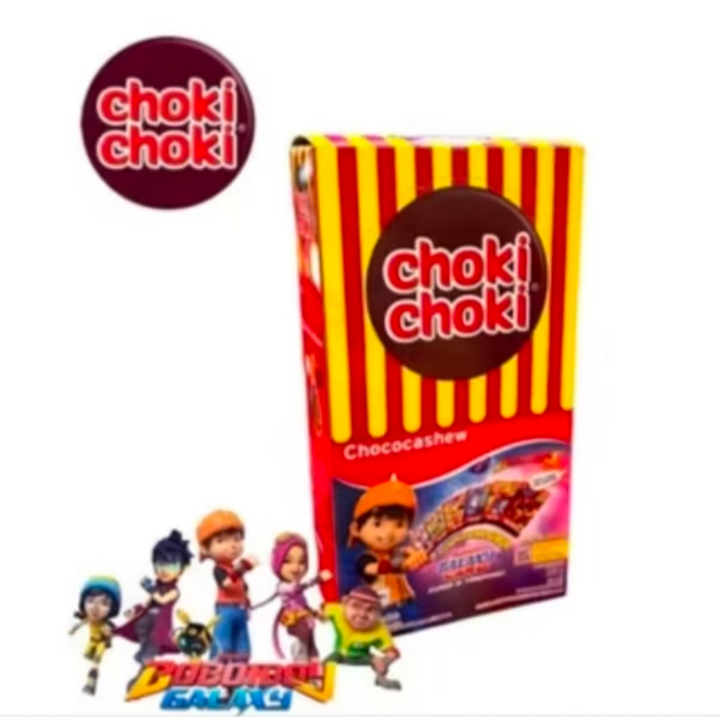 Jual Choki choki Chococashew 1 pack isi 20X9 g gratis kartu seri ...