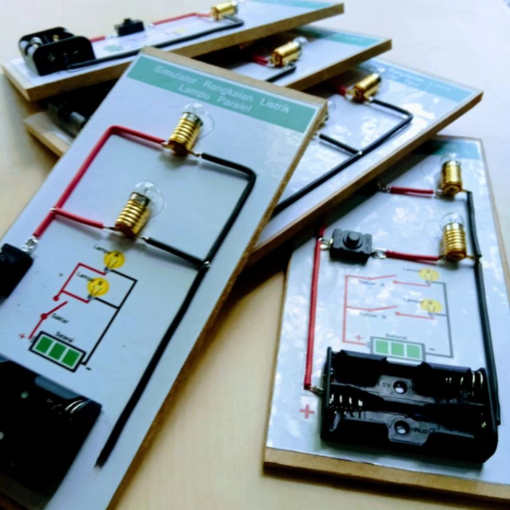Jual [READY] Paket Rangkaian Listrik Seri Paralel Pratikum Anak Sekolah ...
