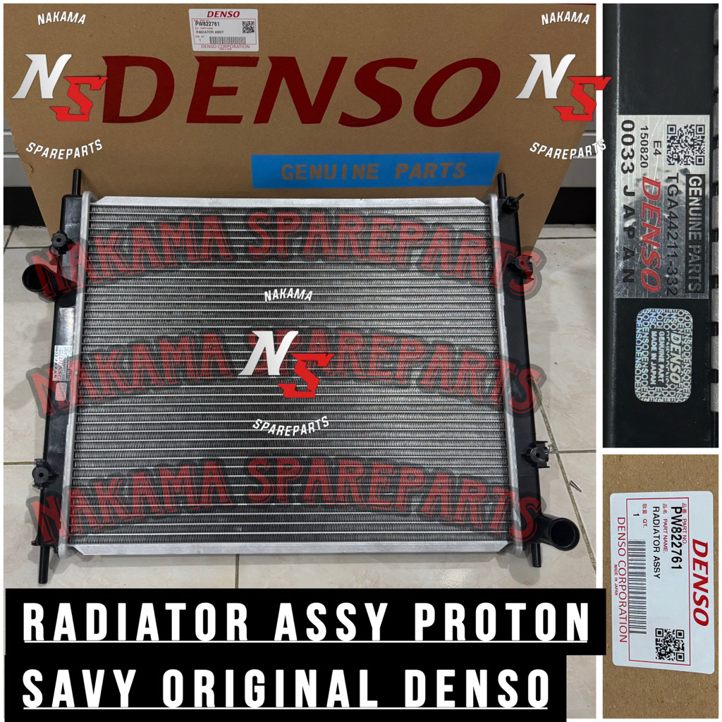 Jual RADIATOR ASSY PROTON SAVY ORIGINAL DENSO JAPAN | Shopee Indonesia
