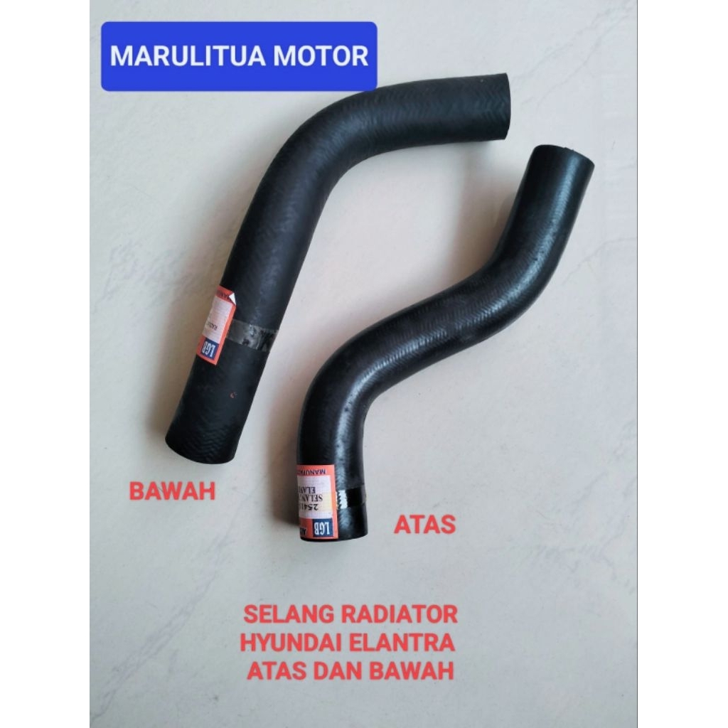 Jual SELANG RADIATOR UNTUK MOBIL HYUNDAI ELANTRA ATAS DAN BAWAH ...
