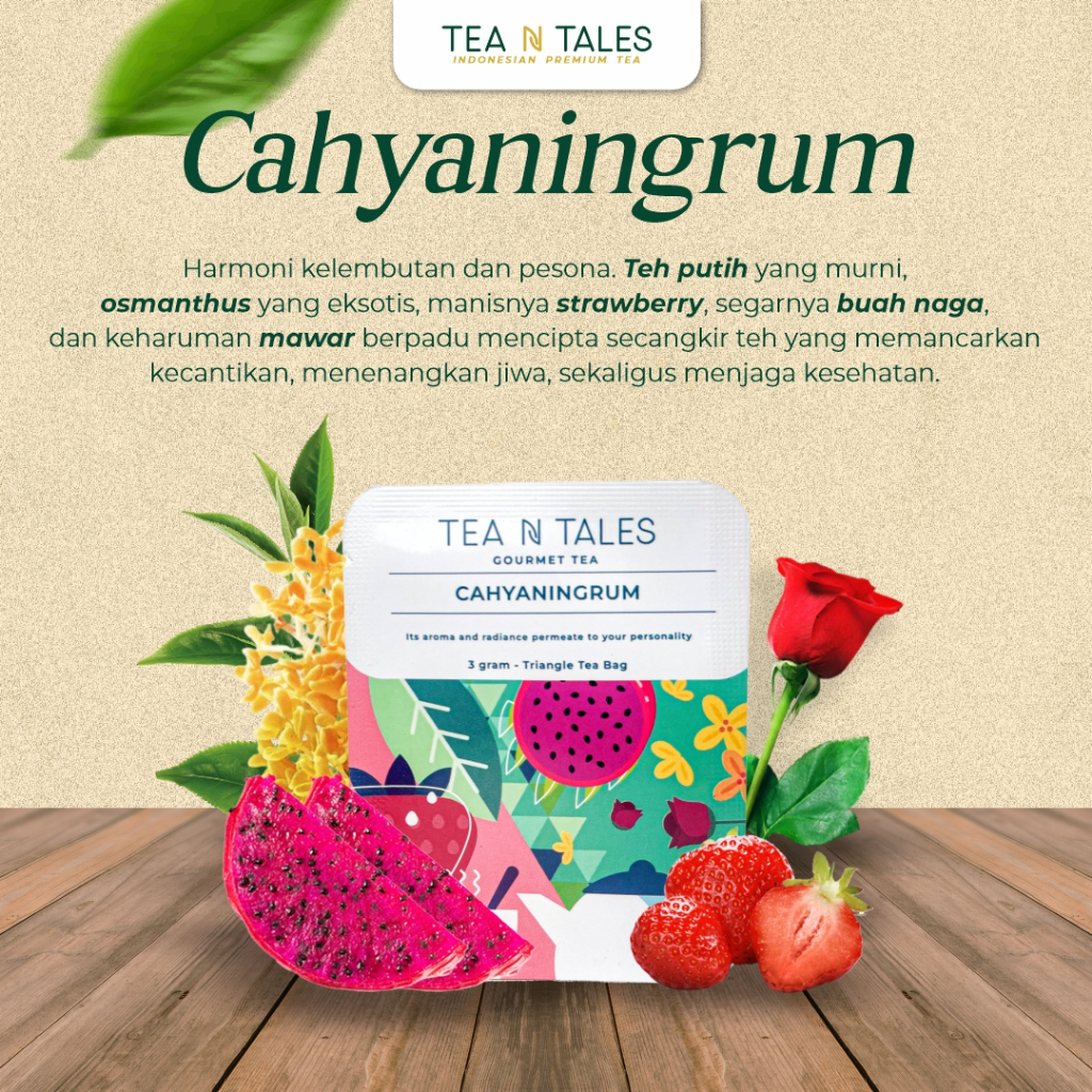 Jual Tea N Tales Cahyaningrum | White Tea - Indonesian Premium Artisan ...