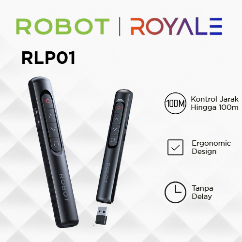 Jual ROBOT RLP01 Laser Page Turning Pen Pointer Multifungsi Remote ...