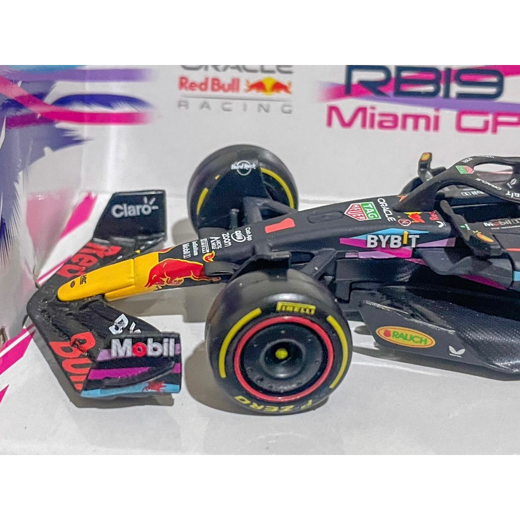 Jual BBurago F1 Redbull RB19 Miami GP Special Livery 1:43 | Shopee ...