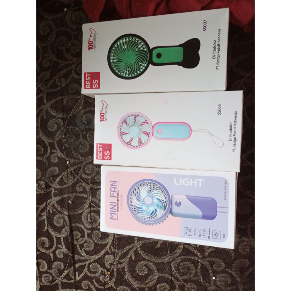 Jual kipas portable banyak varian warna | Shopee Indonesia