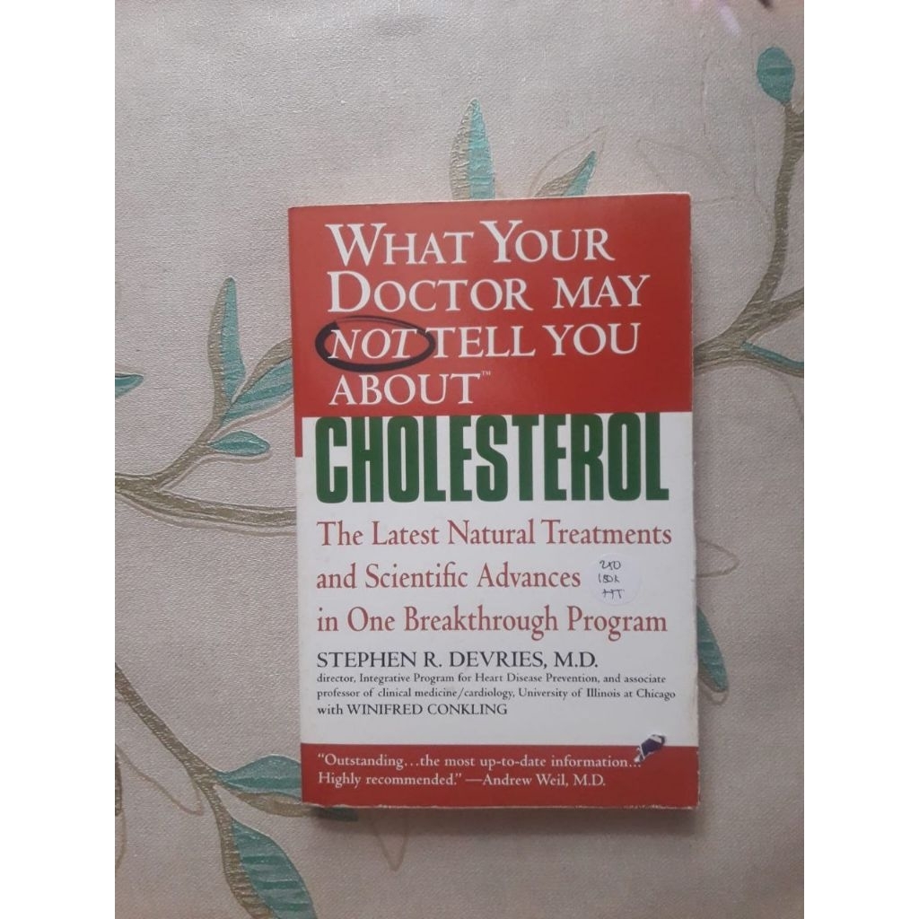 Jual What Your Doctor May Not Tell You About Cholesterol by Stephen R ...