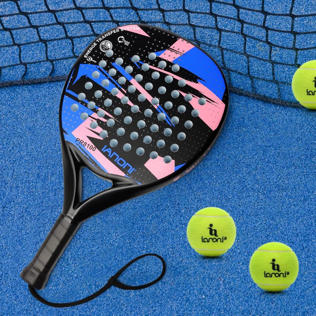 Jual Raket Padel Ianoni Full Carbon Teardrop Shape Original Padel ...