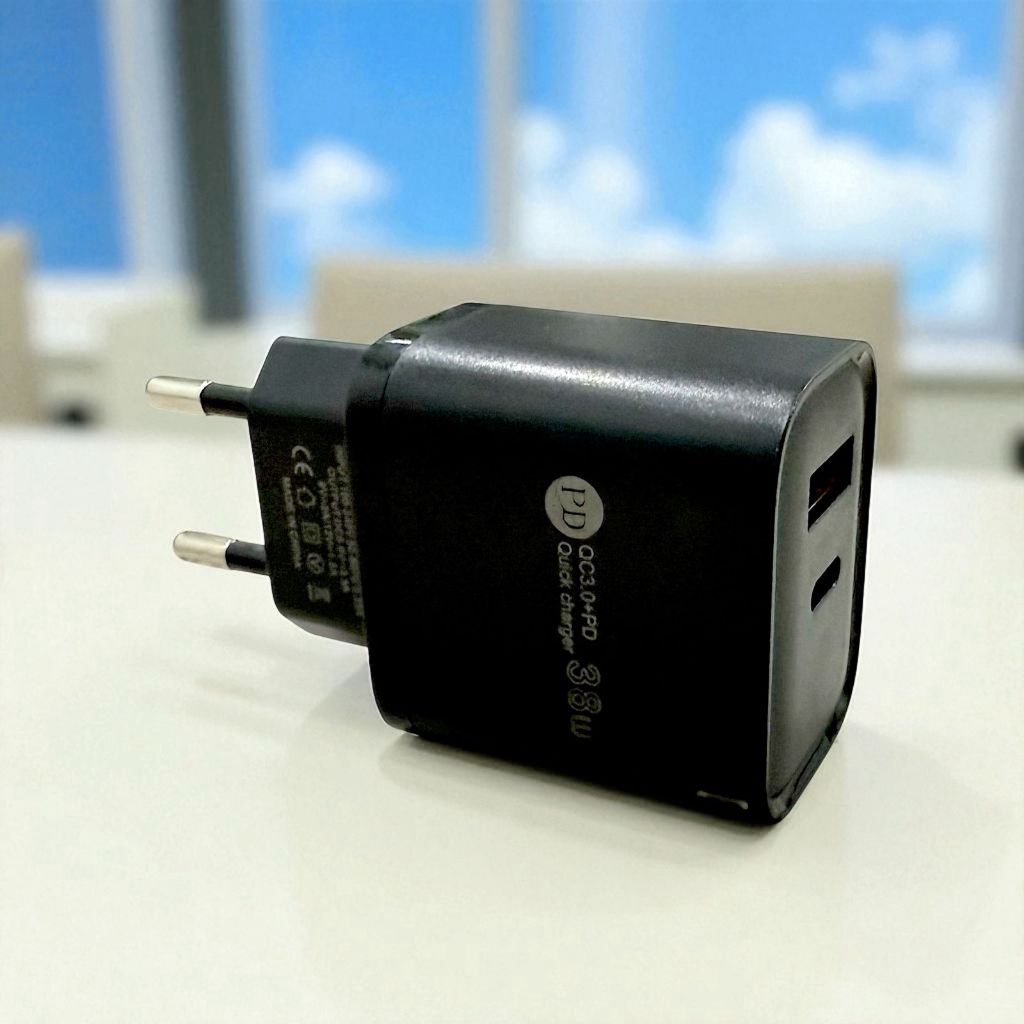 Jual [COD] PLUGS Adaptor Dual Charger Kepala Charger 30W Type C Pengisi ...