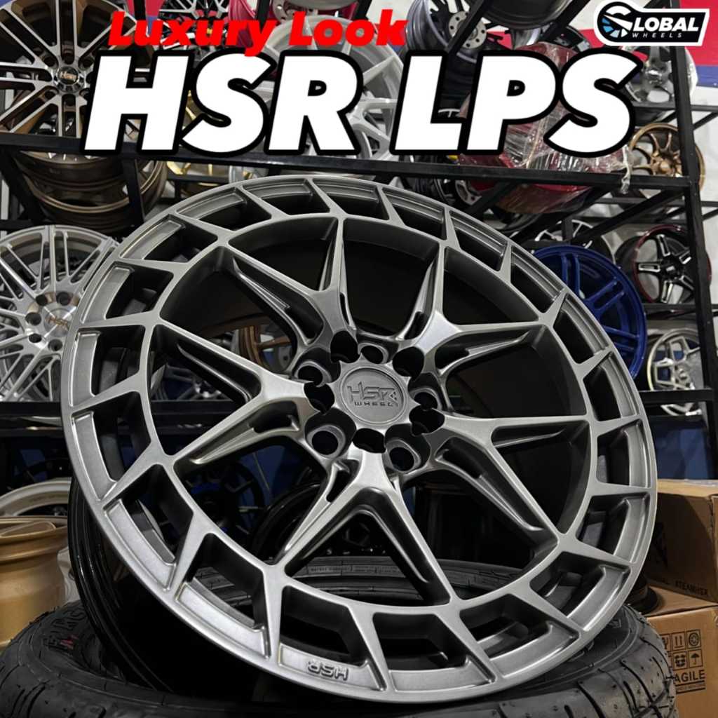 Jual Velg Mobil Racing HSR LPS Original Ring 18 Hyper Black Bestfor ...