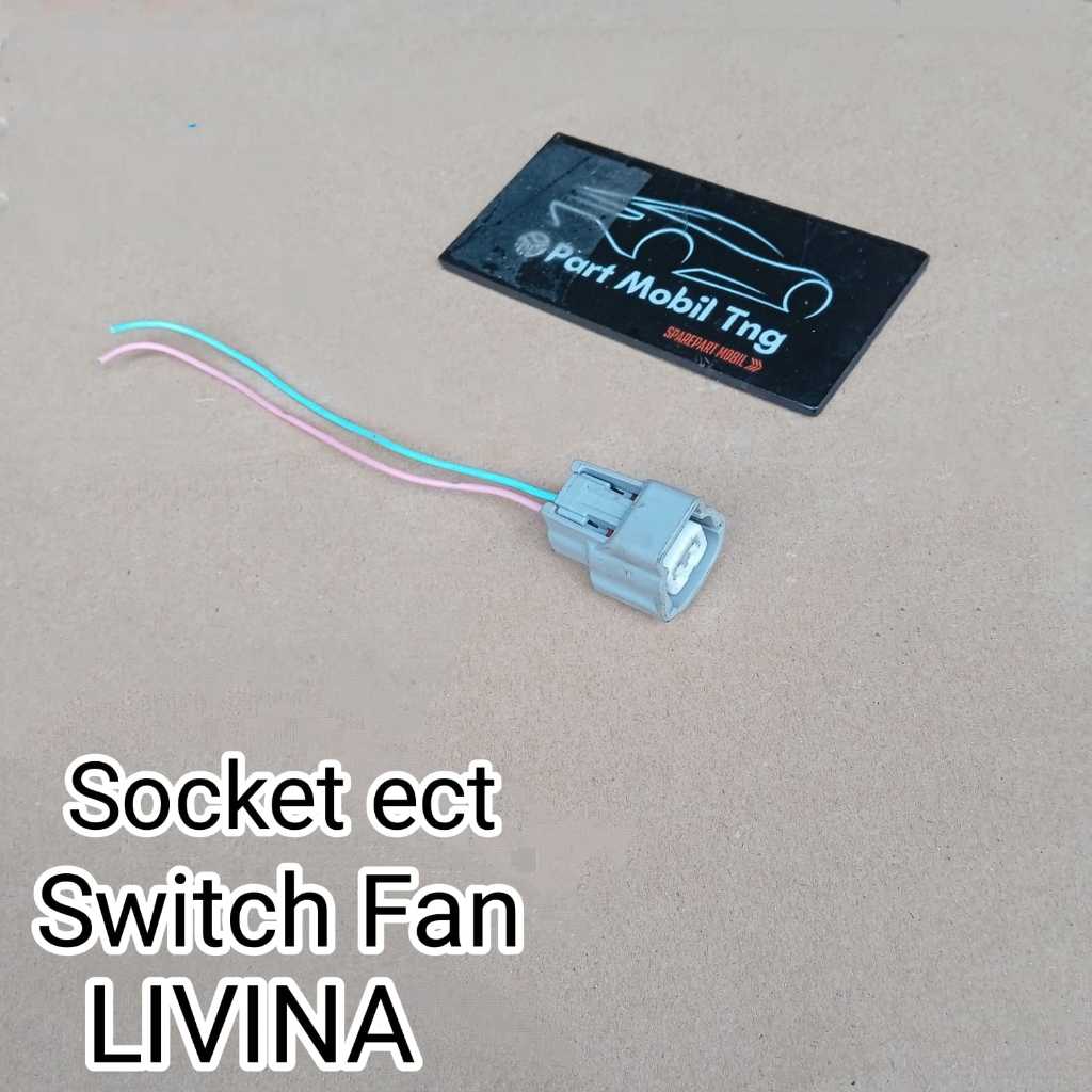 Jual soket ect switch fan Nissan Livina Xtrail juke Serena copotan ...