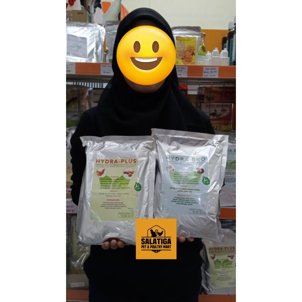 Jual Paket Hydrabro 100gr + Hydraplus 100gr menungkatkan produksi telur ...