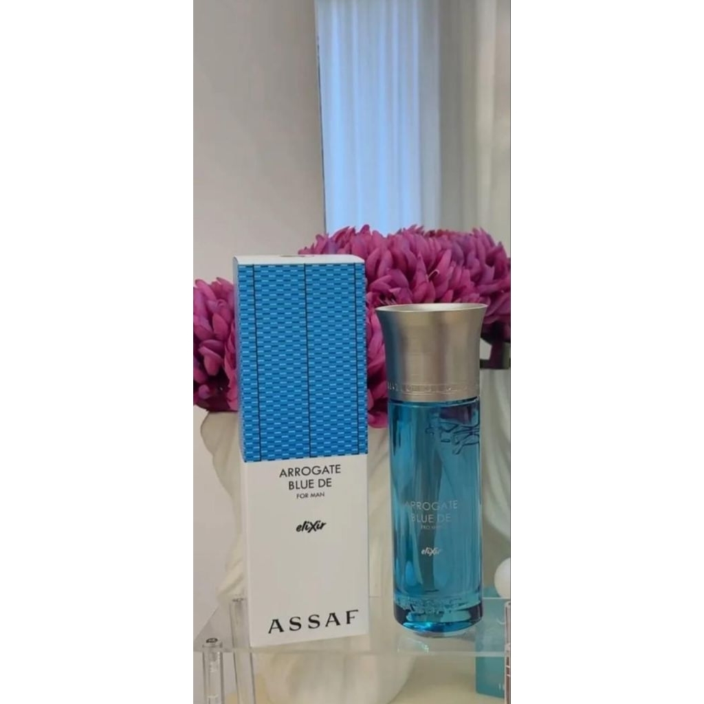 Jual Arrogate Blue De For Men ELIXIR by Assaf EDP 200ML | Shopee Indonesia