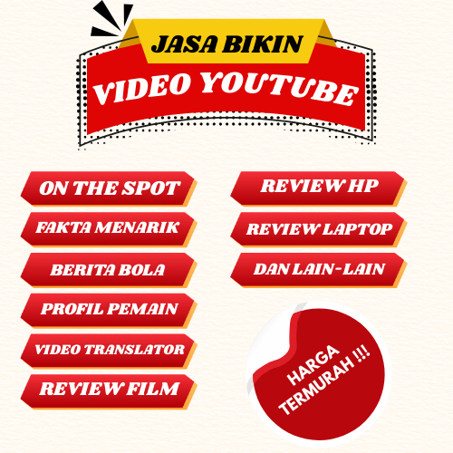 Jasa buat konten youtube bebas copyright (bisa request tema)