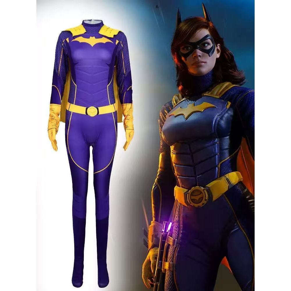 Jual Gotham Knights Nightwing Cosplay Costume 3D Jumpsuit Women Men Bat ...