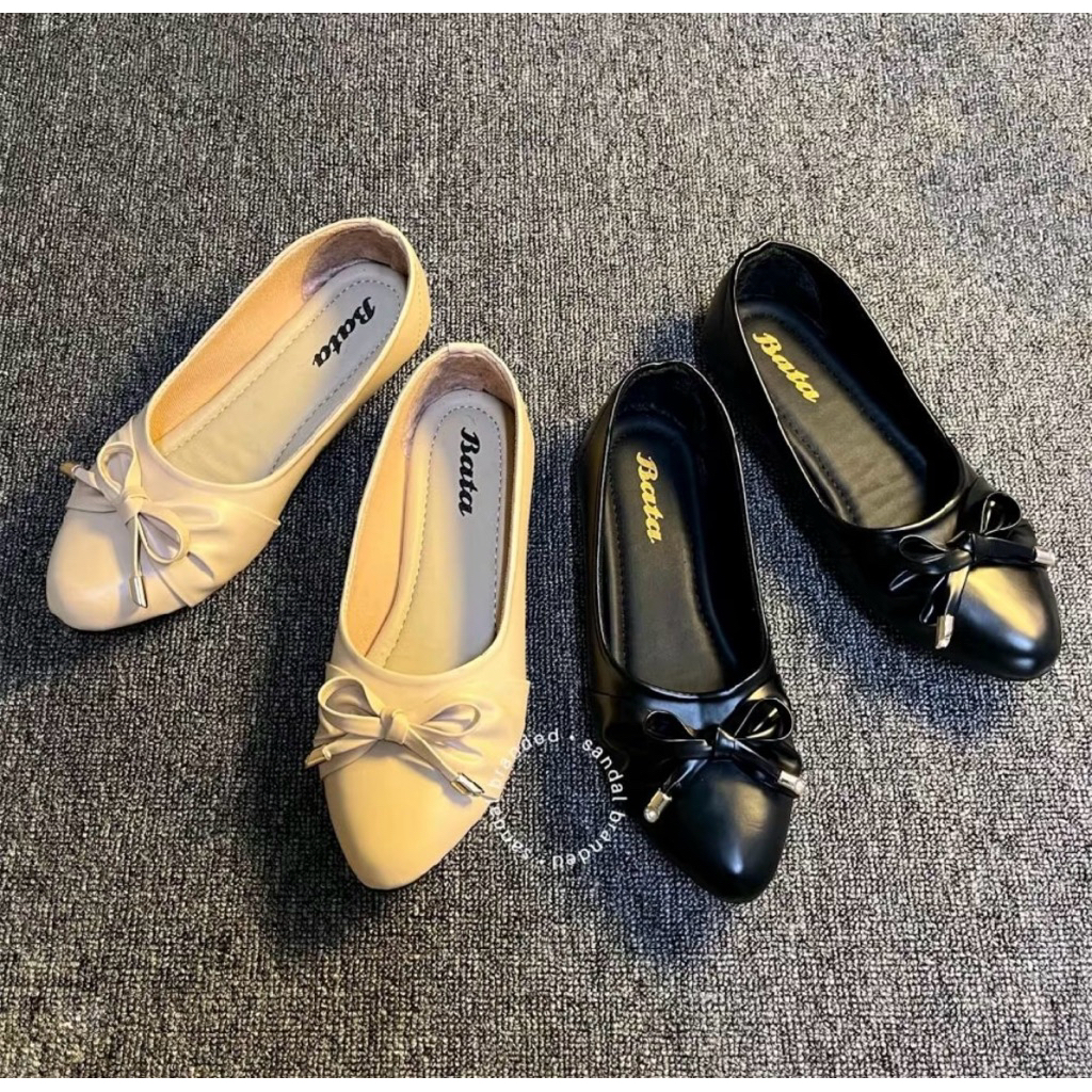 Jual Sepatu Flatshoes Cewek BATA Motif Pita Terbaru Sepatu Balet Wanita Id 11134207 81zth Mf8igvlgalmy8a