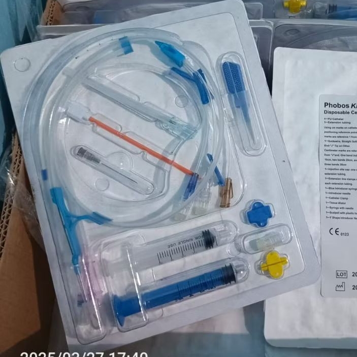 Jual Triple Lumen Phobos Kit Disposable Central Venous Catheter Kit CVC ...