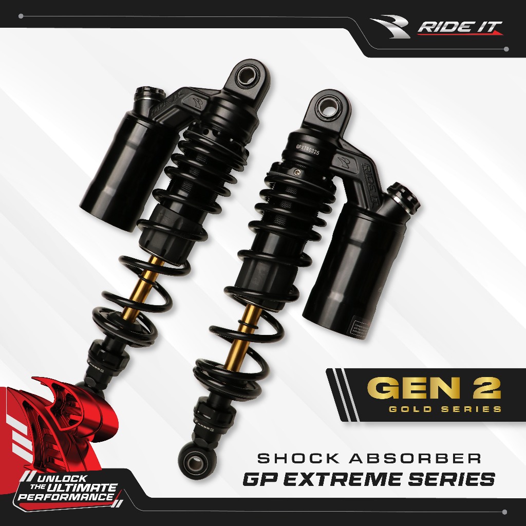 Jual [RIDE IT] SHOCK ABSORBER NEW GP EXTREME GOLD SERIES GEN 2 ...