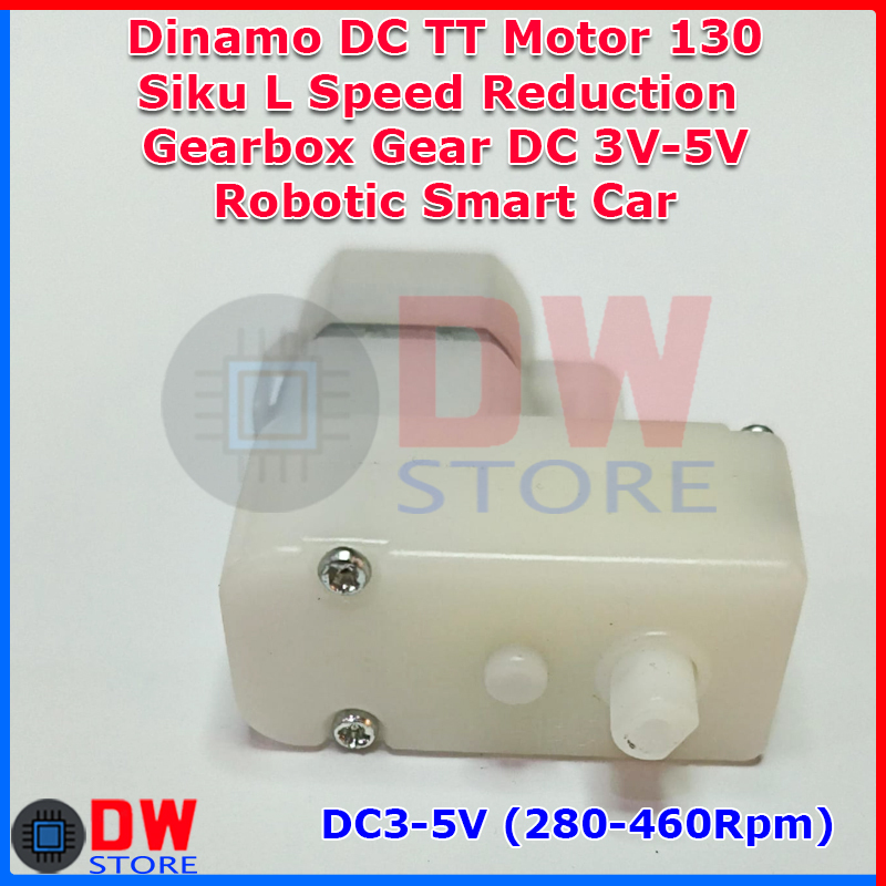 Jual Smart Car Mini Gear Box Micro Gearbox Arduino Robot TT DC Motor ...