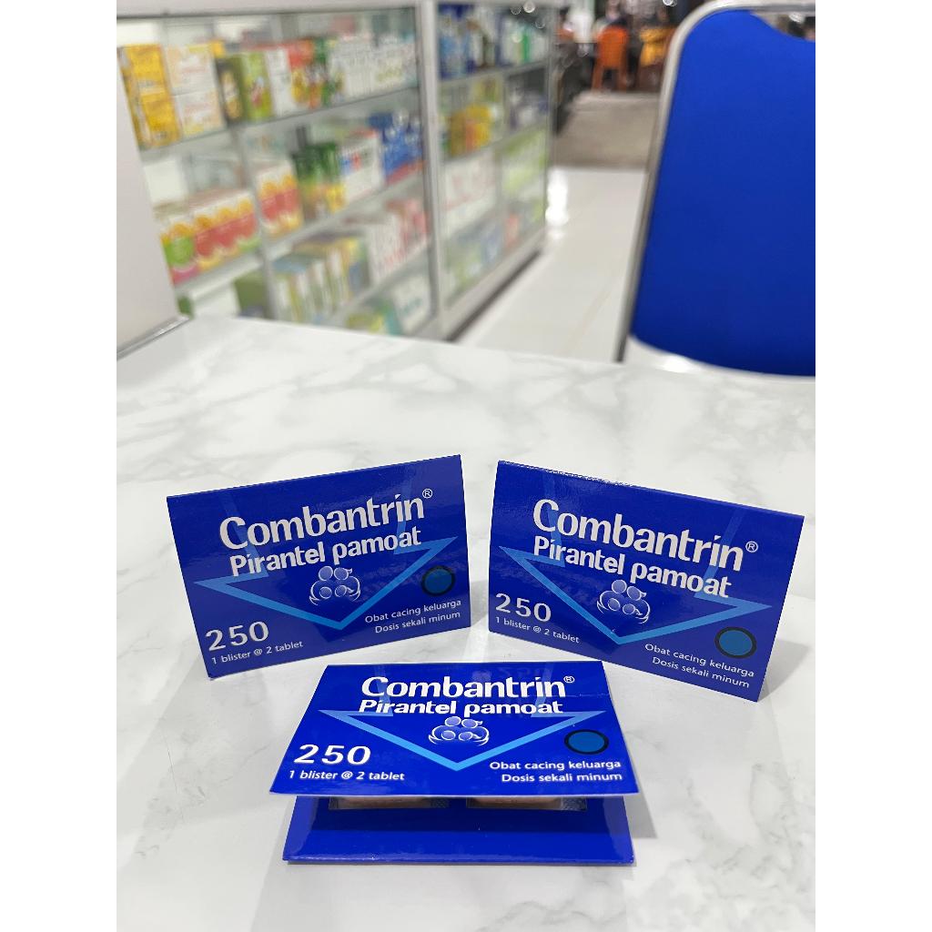 Jual COMBANTRIN TABLET/OBAT CACING COMBANTRIN | Shopee Indonesia