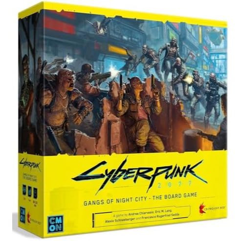 Jual CMON Cyberpunk 2077: Gangs of Night City Board Game - Conquer ...