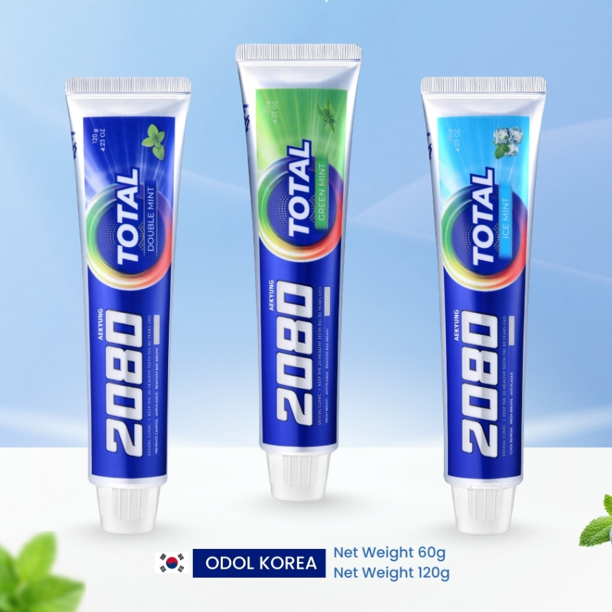 Jual Odol Korea 2080 Total Toothpaste - Odol Korea/Pasta Gigi Berlubang ...