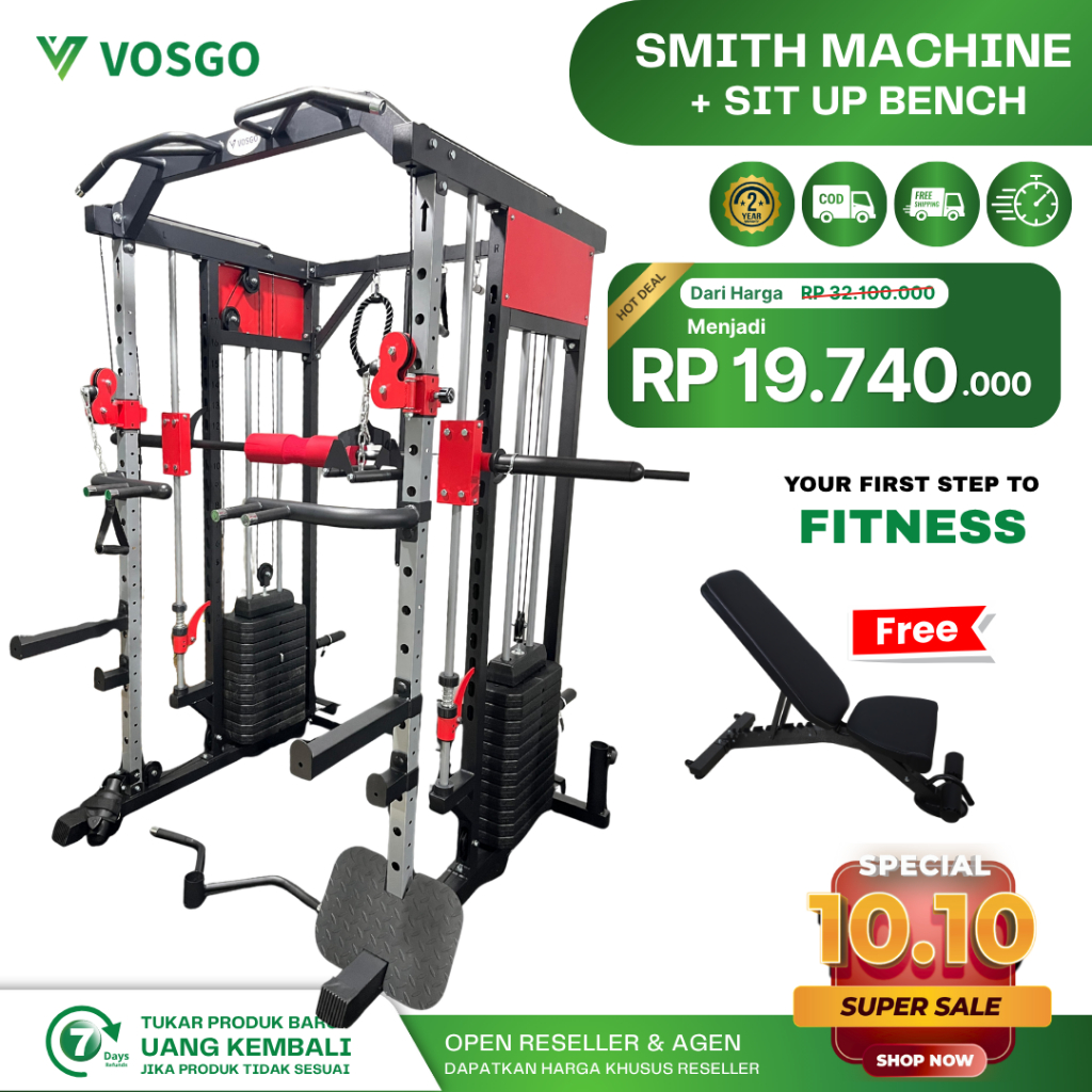Adjustable Bench Jual Smith Machine Jual Smith Machine Squat Rack