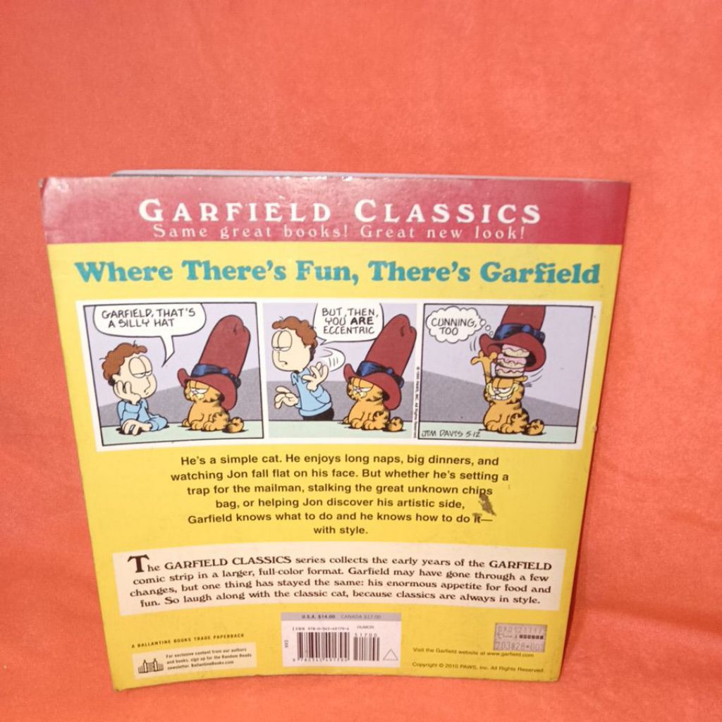 Jual Komik GARFIELD CLASSICS Same great books! Great new look! When ...