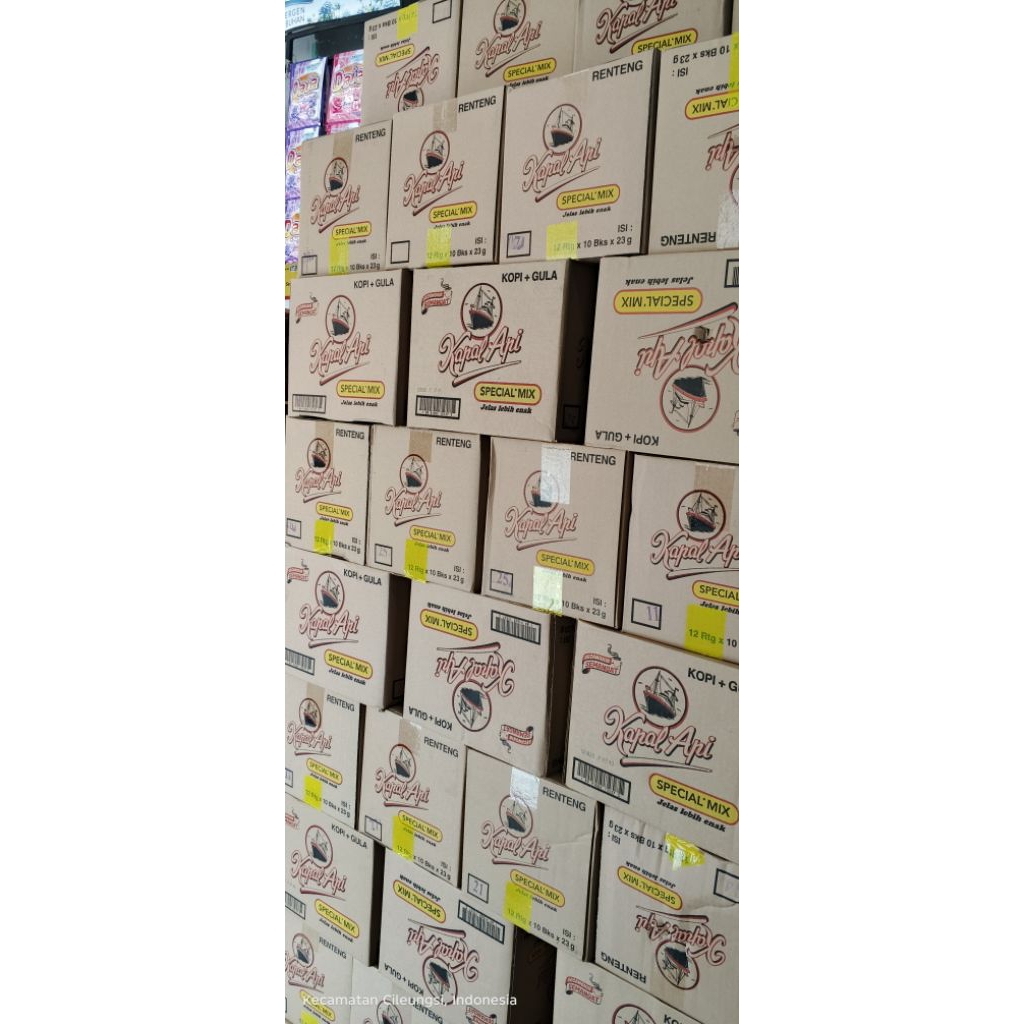 Jual KAPAL API SPECIAL MIX 1:DUS ISI 12rcg | Shopee Indonesia