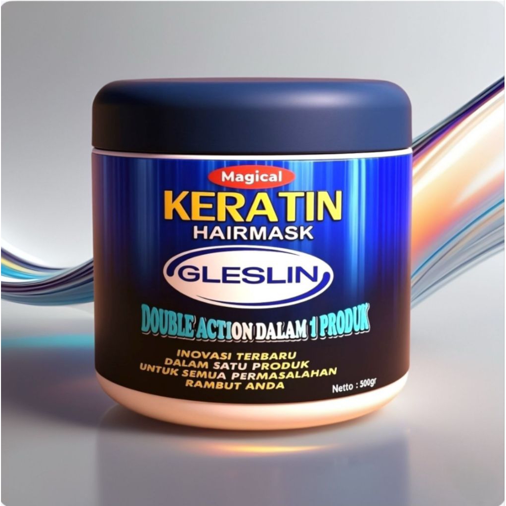 Jual Gleslin - Masker Rambut Keratin Magical 250gr / Hair Mask 10X ...