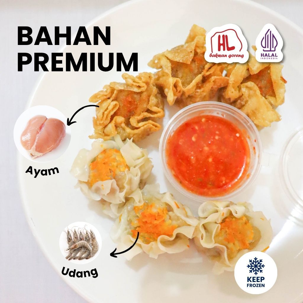 Jual HL Siomay Dimsum Ayam Udang PREMIUM Original Frozen Halal by ...