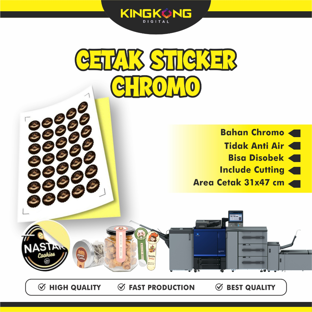 Jual CETAK STIKER KOTAK LABEL MAKANAN STICKER KEMASAN PRODUK BOTOL ...
