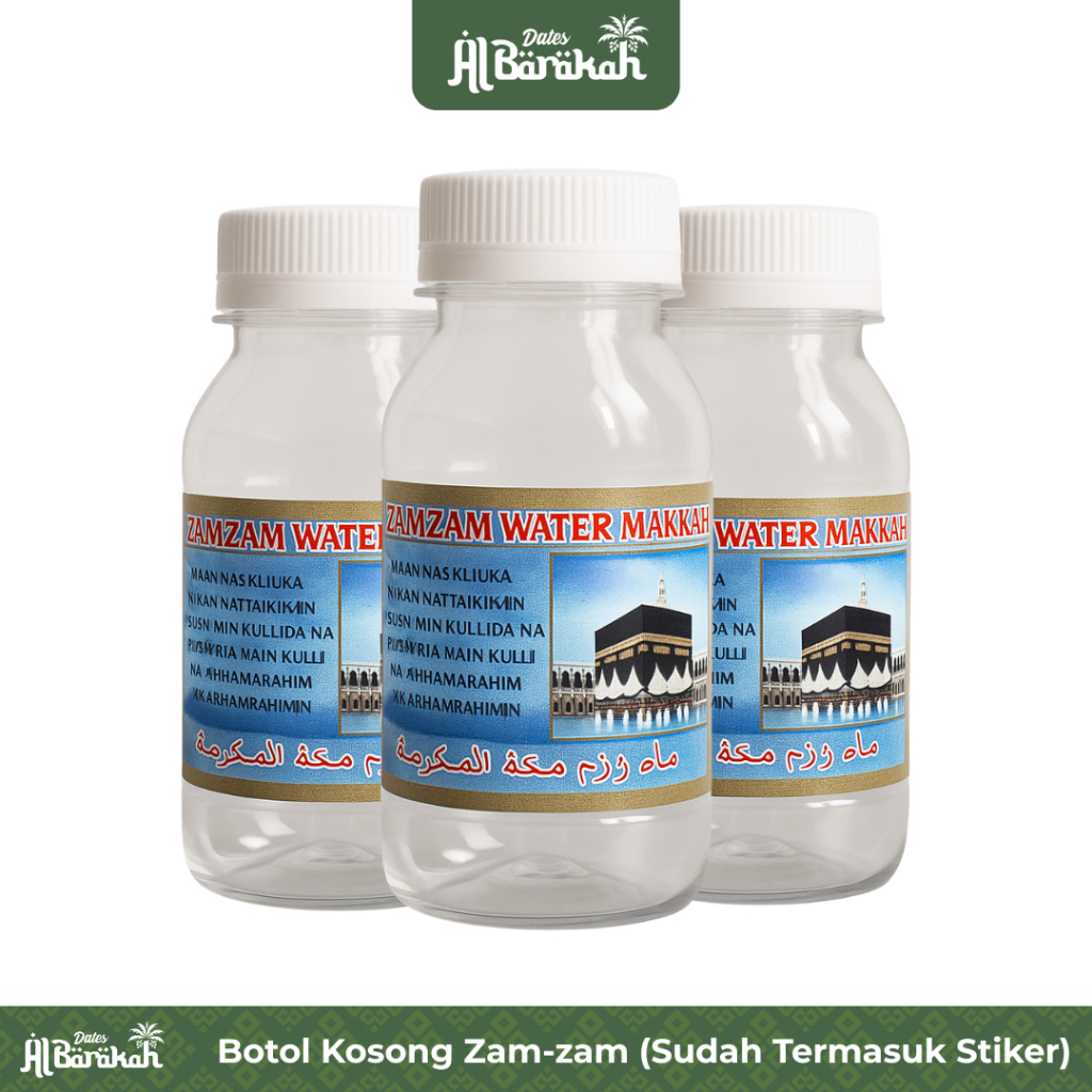 Jual Botol Kosong Untuk Air Zamzam Kemasan Oleh Oleh Haji Umroh 50ml ...
