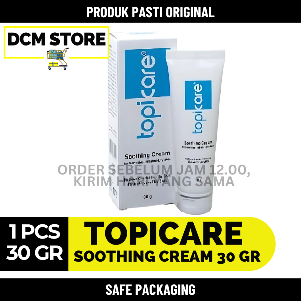 Jual Topicare Soothing Cream 30 gr, Engurangi Rasa Gatal Pada Kulit ...