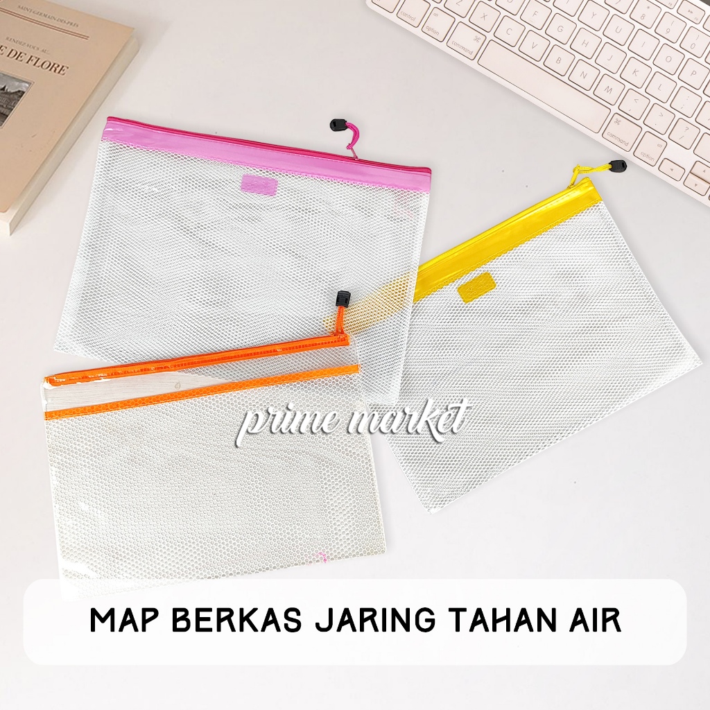 Jual Map Berkas Zipper Resleting Map Dokumen Map Plastik Tahan Air Map ...