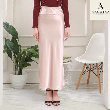 ARUNIKA Rok Satin Silk Impor Rok Satin Panjang Maxi 105cm Skirt Mermaid Premium Bawahan Wanita