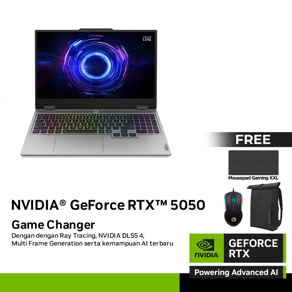 Lenovo LOQ 15IRX10 Front View