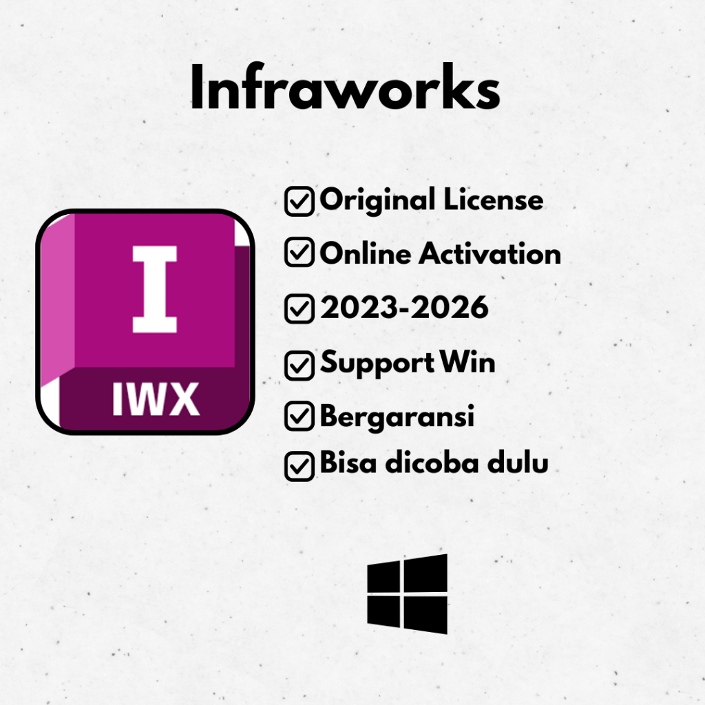 Jual Infraworks Original License 3 Tahun | Shopee Indonesia