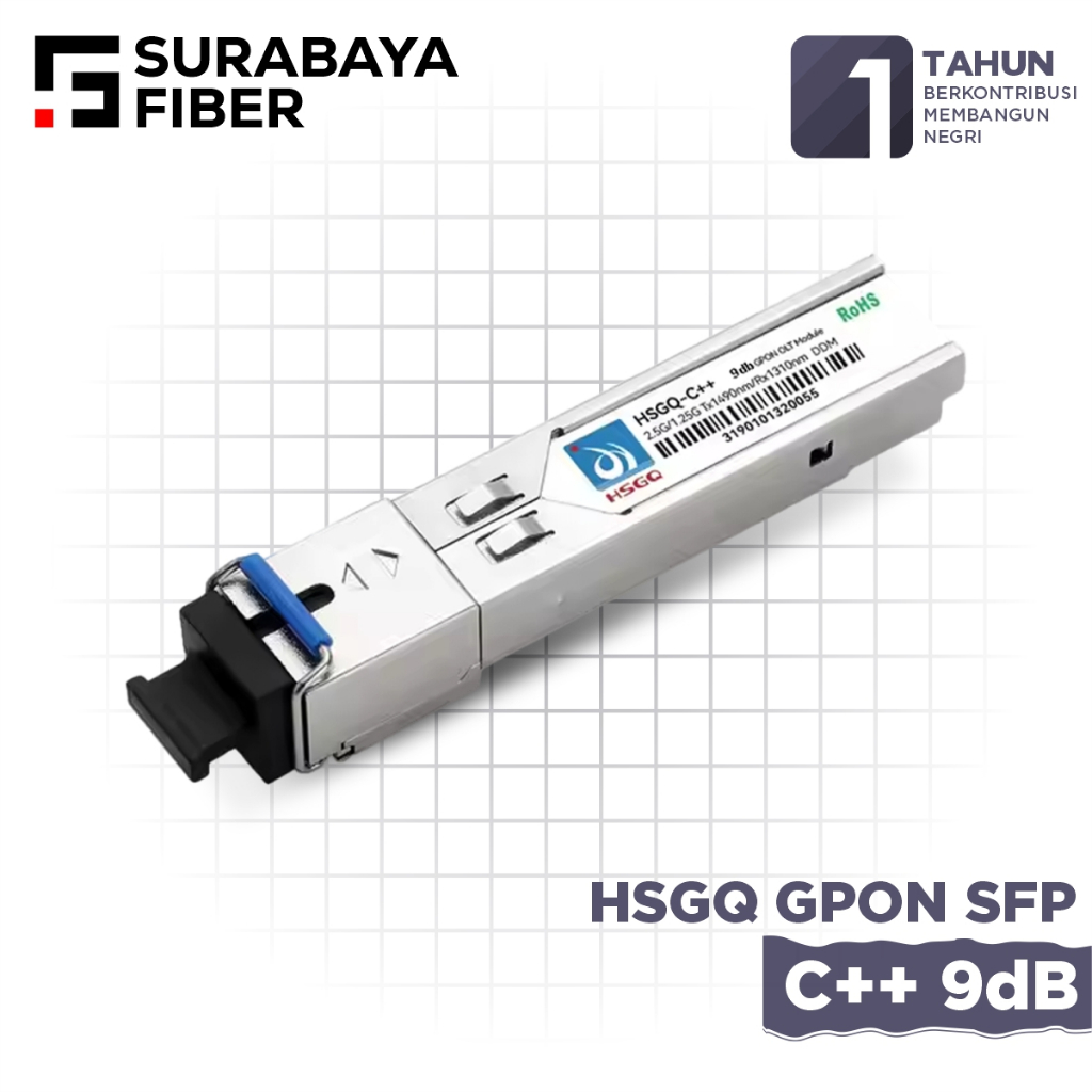 Jual SFP GPON C++ 9dB HSGQ 2.5G/1.25G 20KM - Modul SFP Gigabit OLT HSGQ ...