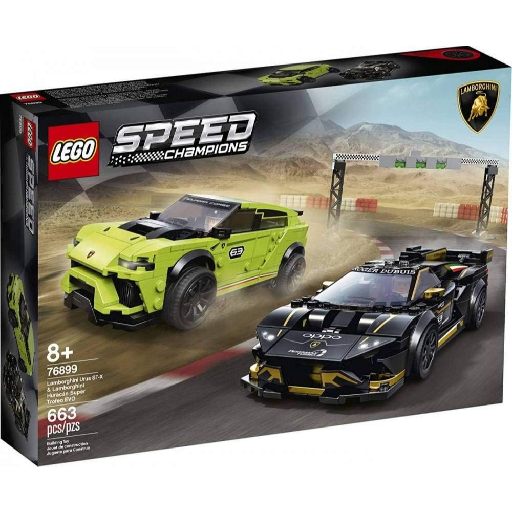 Jual LEGO Speed Champ 76899 Lamborghini Urus ST-X and Huracan Super ...