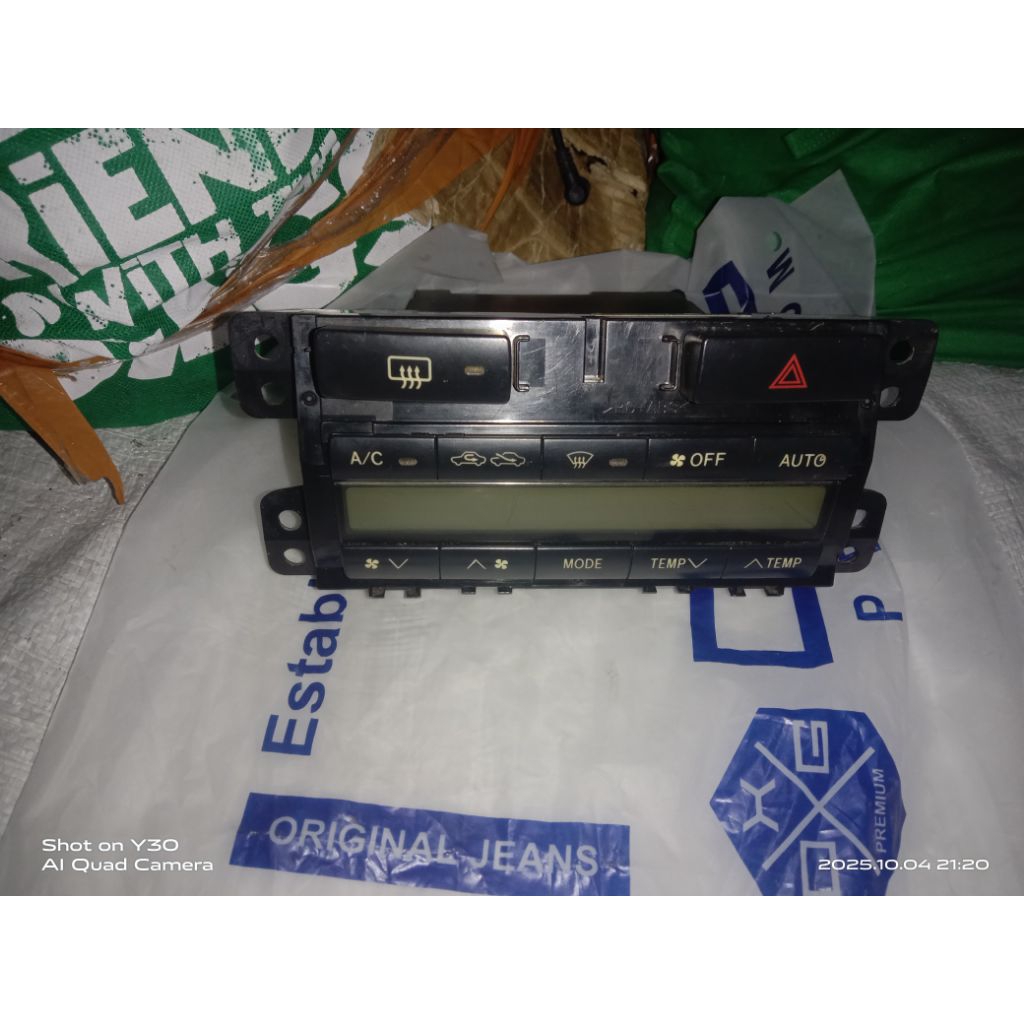 Jual Control panel ac digital Innova fortuner hilux original | Shopee ...