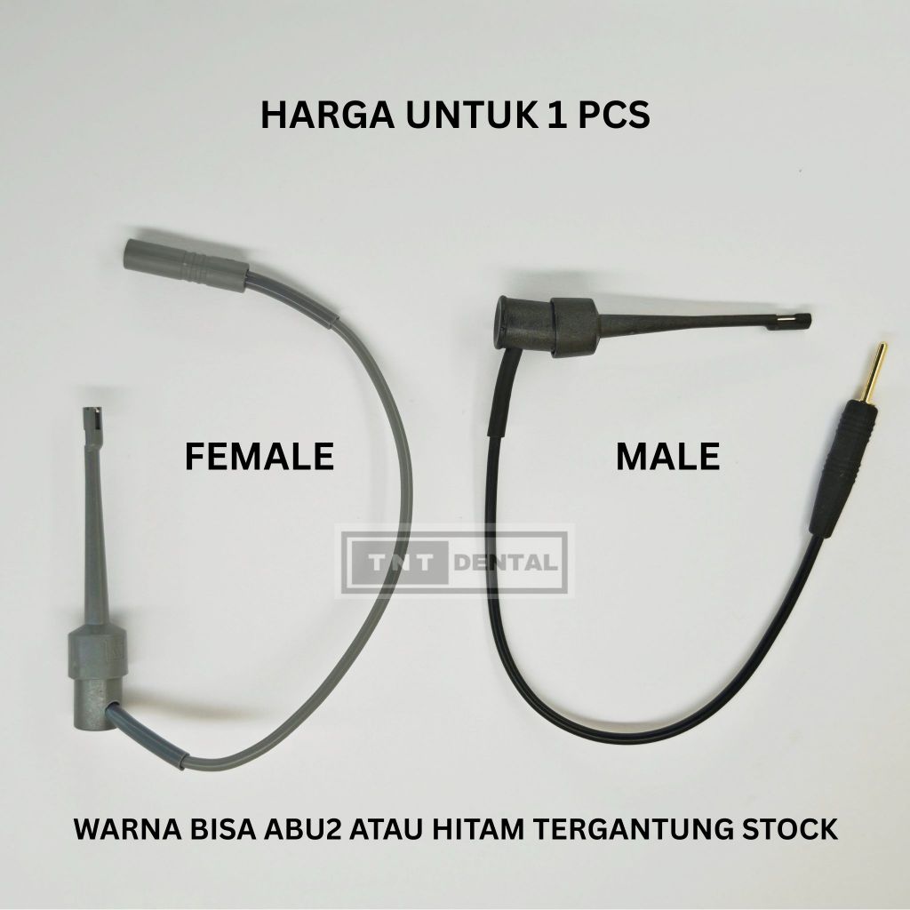Jual sparepart dental unit penjepit file tip apex locator kabel male ...
