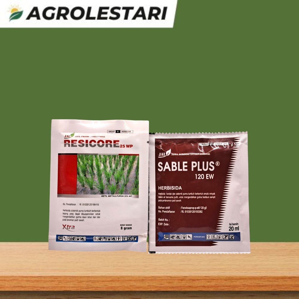 Jual TERUJI AMPUH HERBISIDA Resicore 25 WP digunakan untuk ...