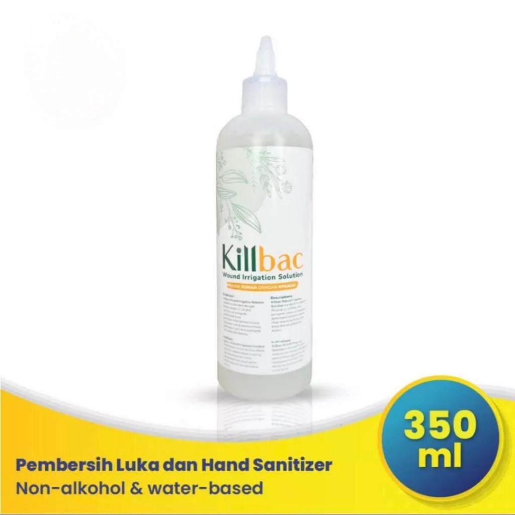 Jual KILLBAC WOUND IRRIGATION 350ml - Pencuci Luka Sterile | Shopee ...