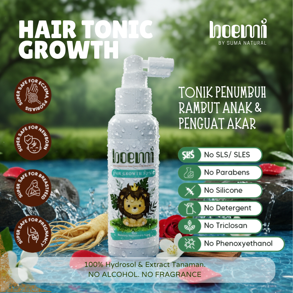 Jual Suma Natural Baby Hair Tonic - Penumbuh Rambut Anak & Penguat Akar ...
