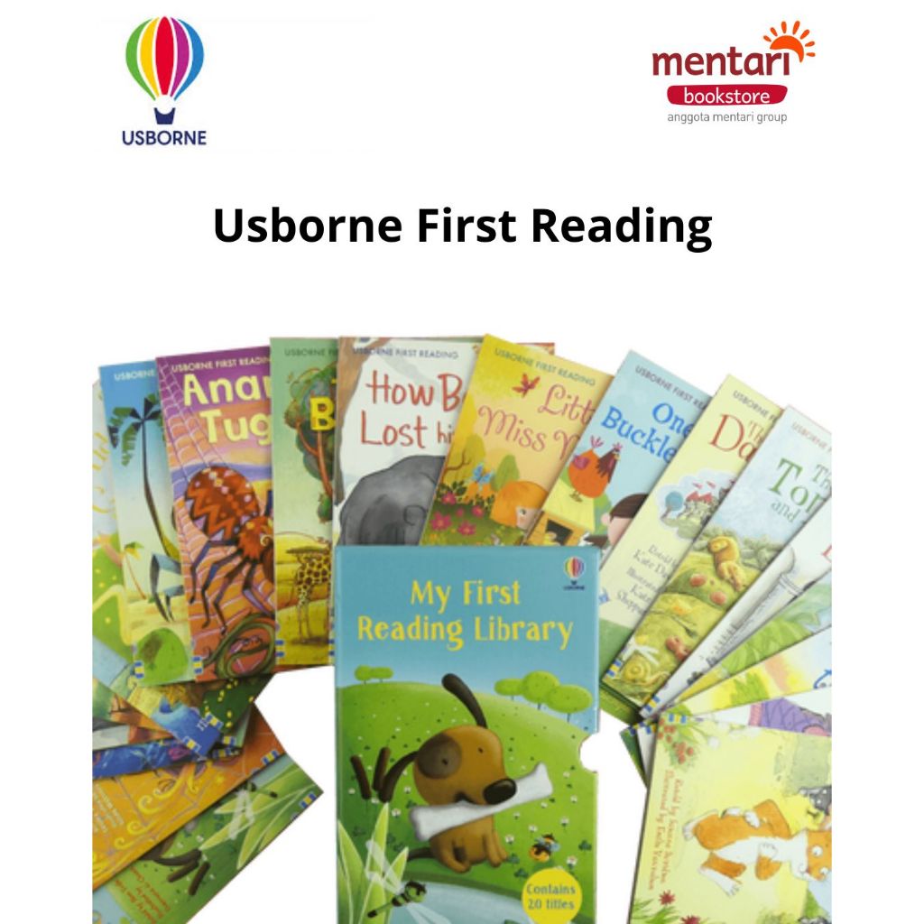 Jual Usborne First Reading Series | Buku Bacaan Bahasa Inggris Impor ...