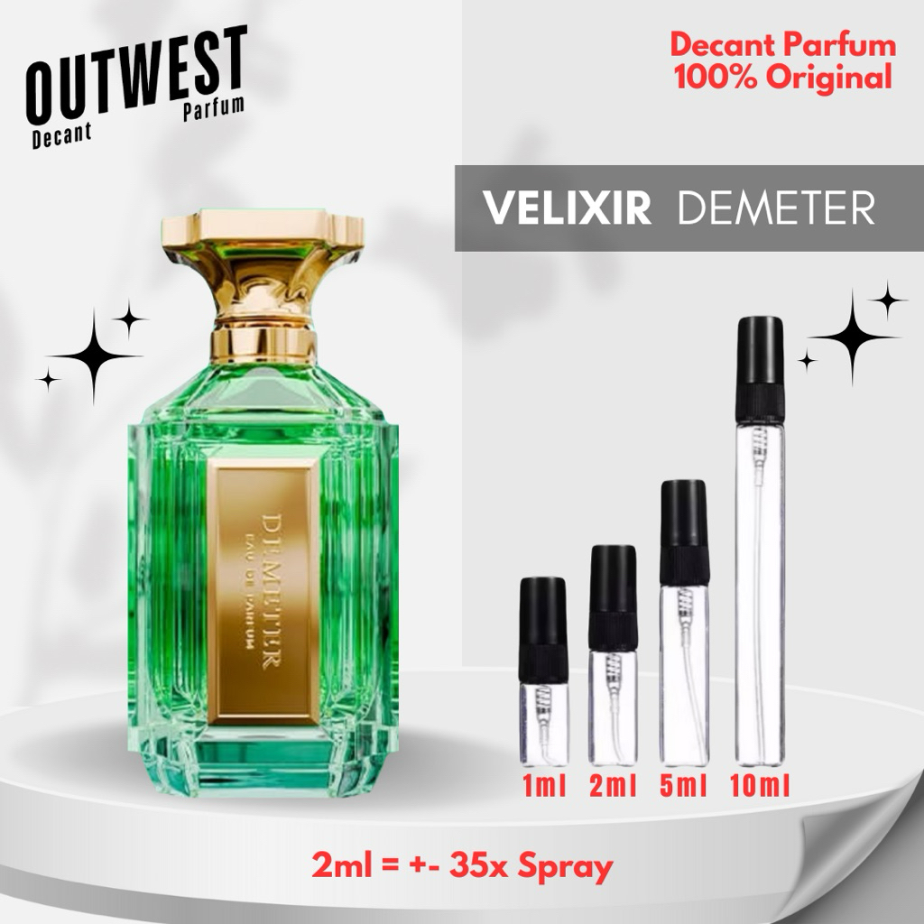 Jual Decant Parfum Velixir Demeter EDP for Unisex | Shopee Indonesia