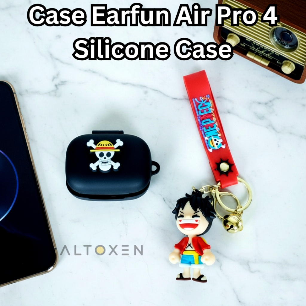 Jual Case EarFun Air Pro 4 Earbuds Soft Silicone Cover Shockproof ...
