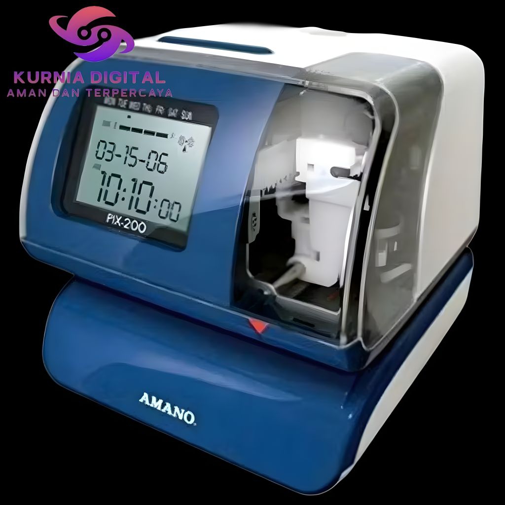 Jual Mesin Time Recorder Amano PIX-200 Original – Absensi & Penanda ...